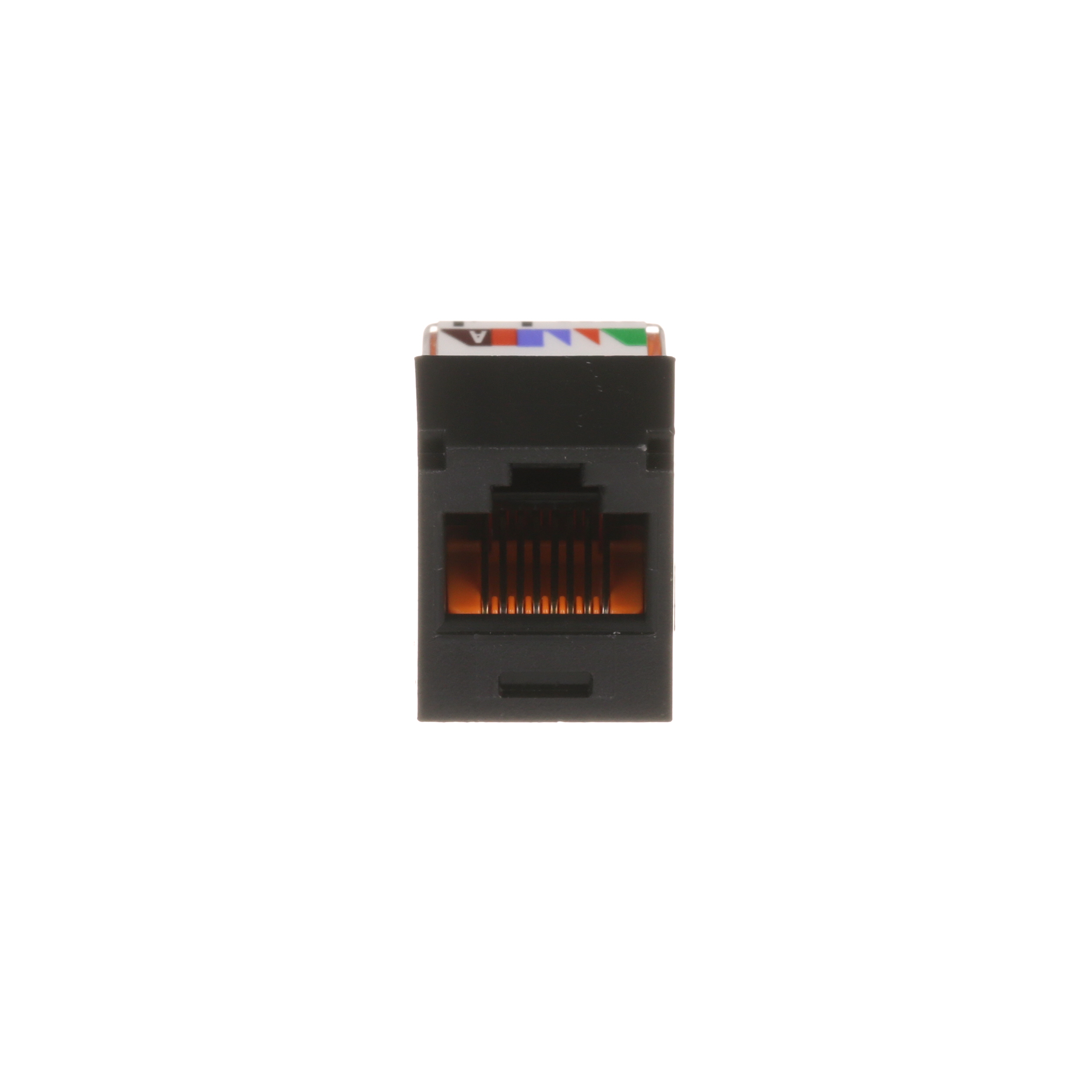 UTP RJ45 Cat 5e Leadframe Jack Module, Black