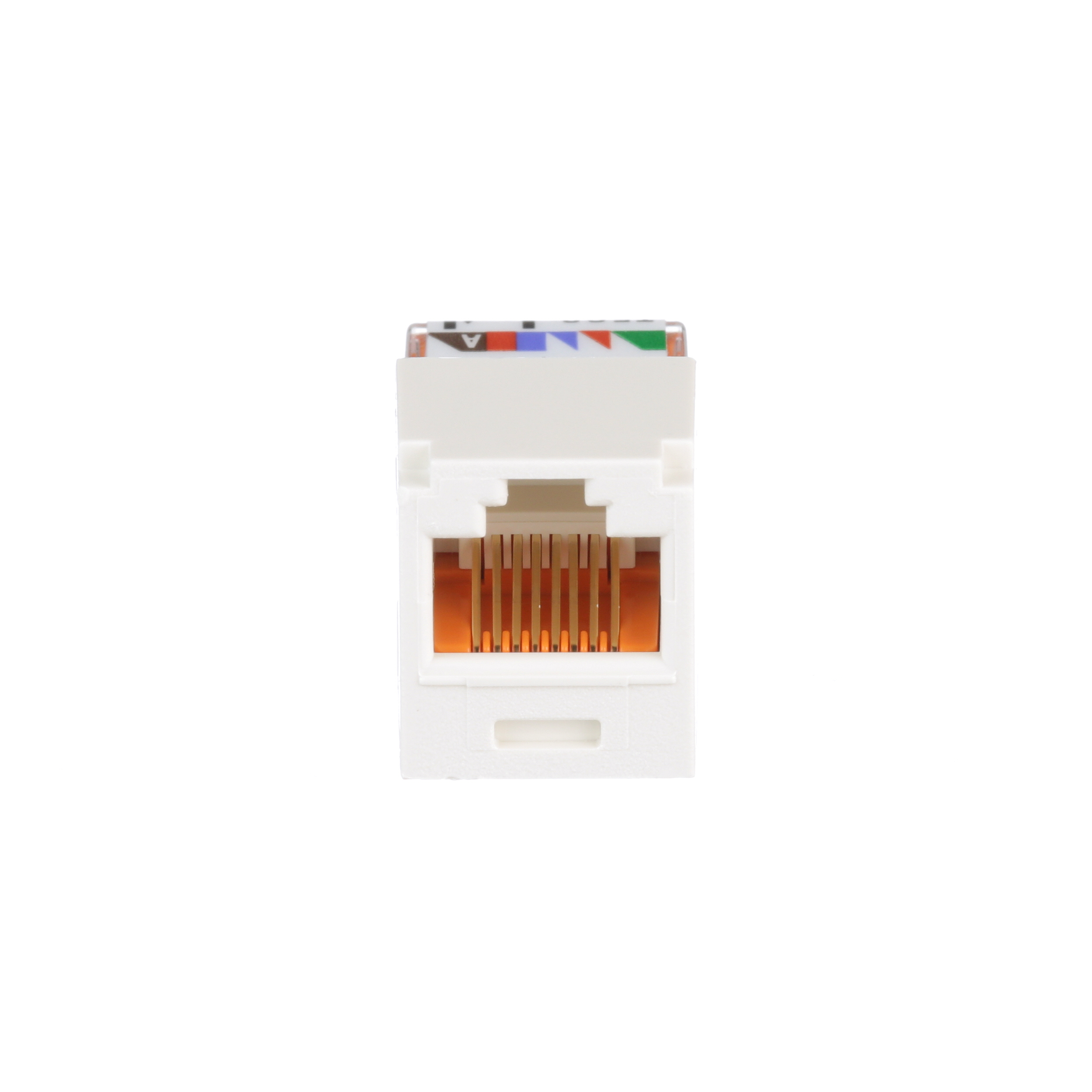 UTP RJ45 Cat 5e Leadframe Jack Module, Off White