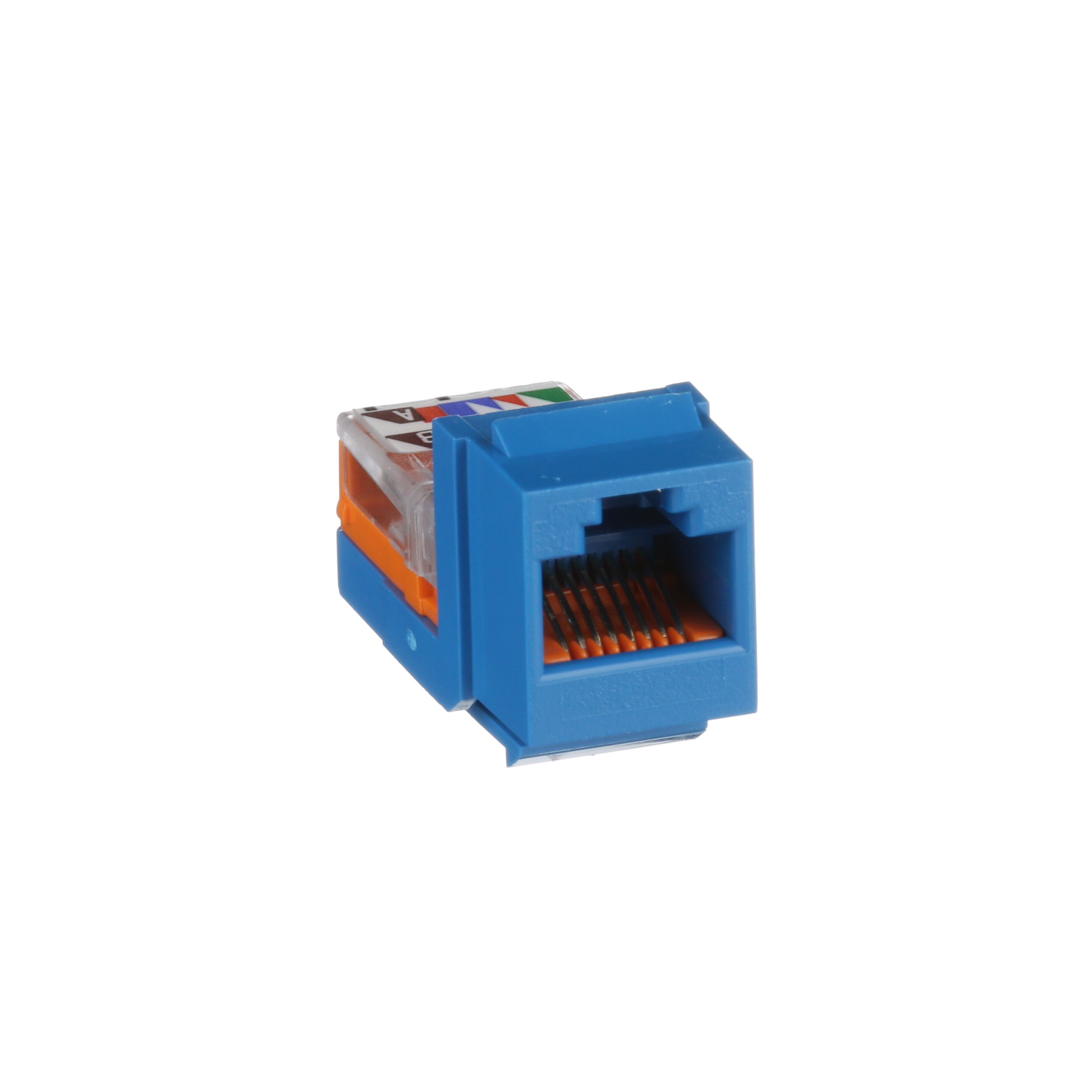 UTP RJ45 Cat 5e Leadframe Keystone Jack Module, BU