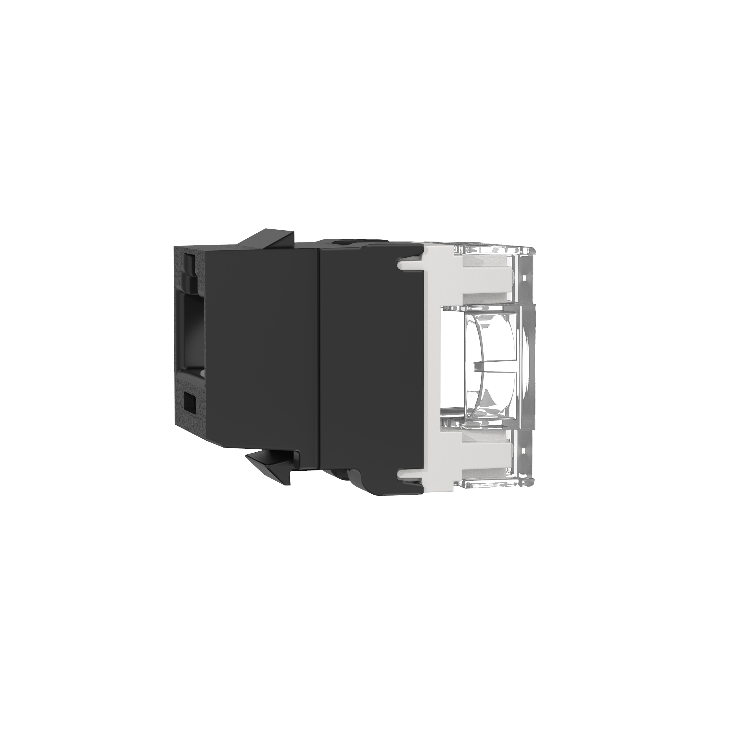 UTP RJ45 Cat 6 Punchdown Keystone Jack Module, BL
