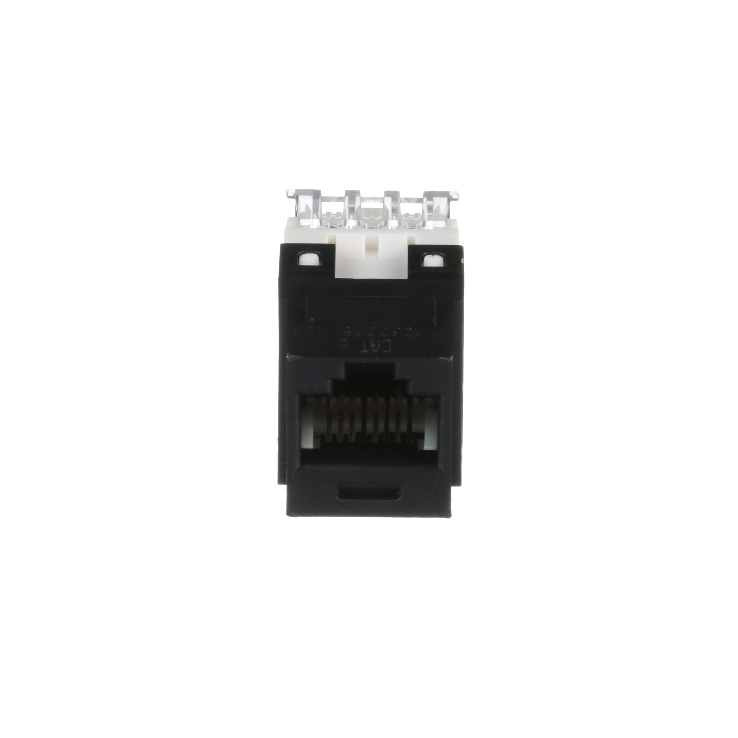 UTP RJ45 Cat 6 Punchdown Keystone Jack Module, BL