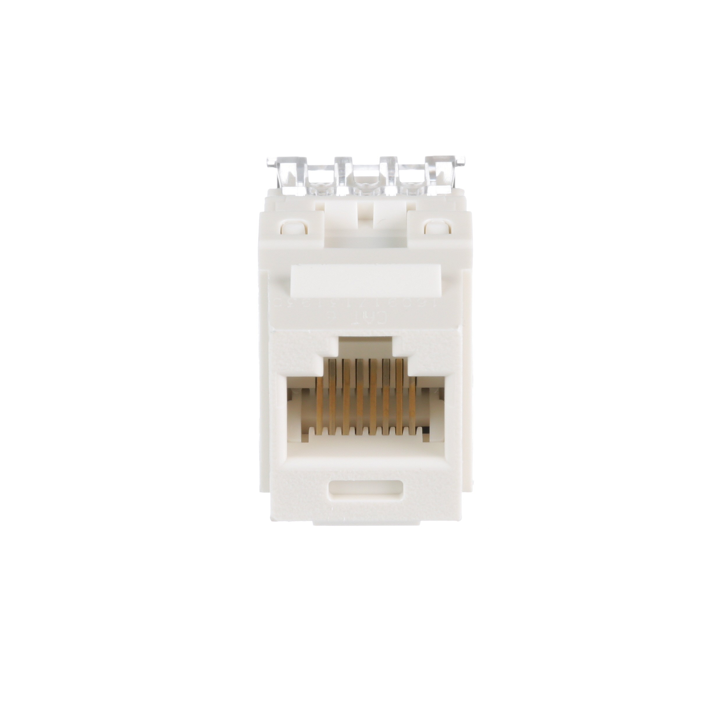 UTP RJ45 Cat 6 Punchdown Keystone Jack Module, IW