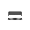 HD Flex™ Enclosure Slack Plate with Rear Cover