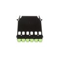 HD Flex™ Lime Cap MPO Fiber Adapter Panel