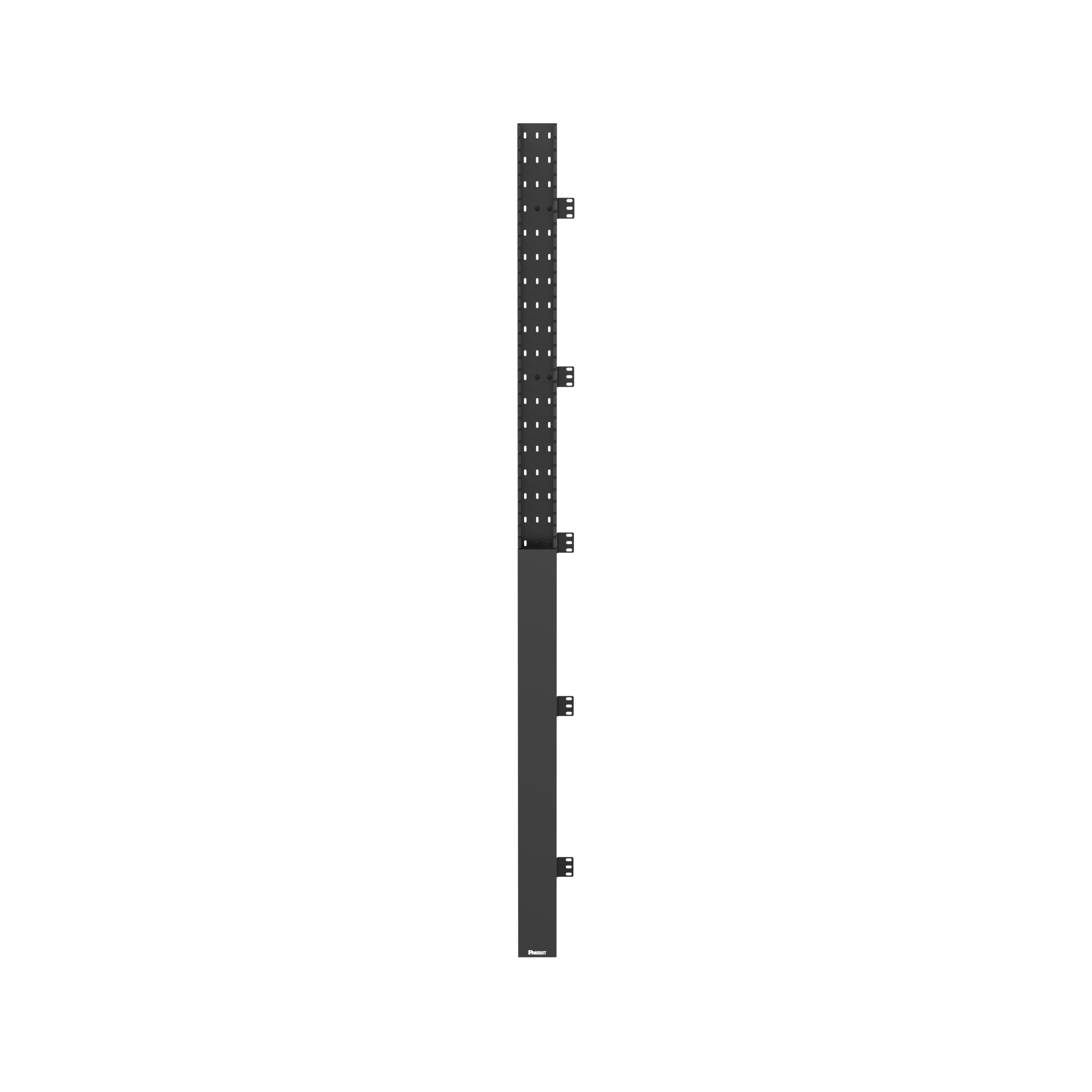 IN-Cabinet Vertical Manager, 40RU, 4.2 in. Depth, Side Mount