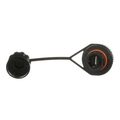 IndustrialNet™ Bulkhead USB Female 2.0 Connector with Protective Cap