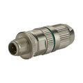 IndustrialNet™ M12 D-Code Field-Terminable Modular Plug