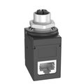 IndustrialNet™ M12 X-Code Female to RJ45 Coupler Adapter