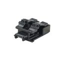 LC Duplex Adapter Blockout Device