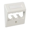 Mini-Com® 50mm x 50mm Sloped Faceplate