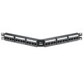 Mini-Com® Angled TX6™ PLUS Modular Patch Panel Kit