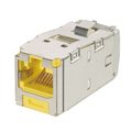 Mini-Com® TX6A™ 10Gig Keyed STP RJ45 TG Jack Module
