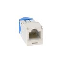 Mini-Com® TX6A™ 10Gig™ RJ45 Left/Right 45° Angled TG Jack Module