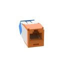 Mini-Com® TX6A™ 10Gig UTP RJ45 Up/Down 45° Angled TG Jack Module
