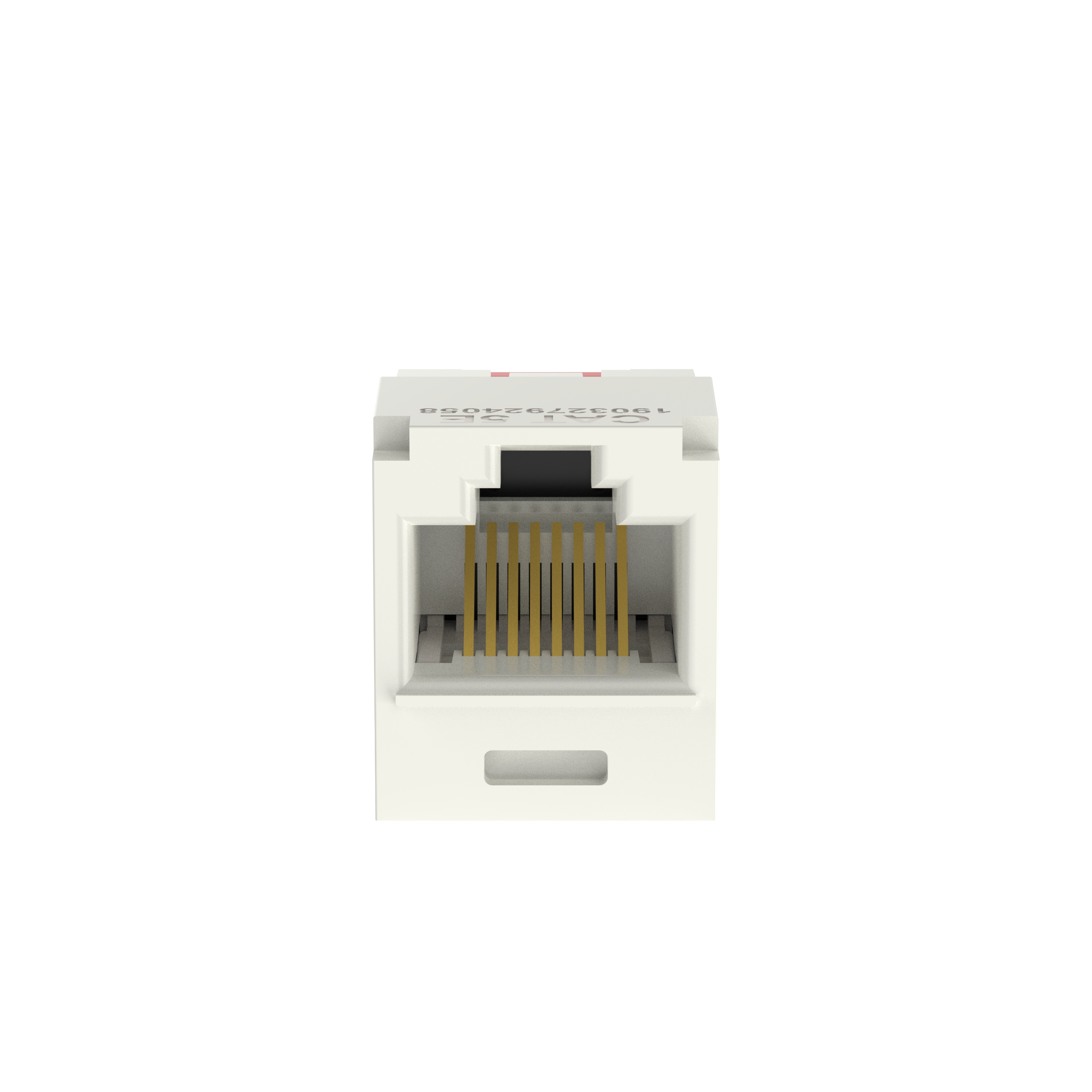 Mini-Com® UTP RJ45 Cat 5e TG Jack Module, IW