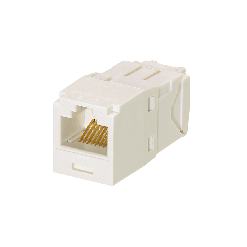 Mini-Com® UTP RJ45 Cat 6 TG Jack Module, AW
