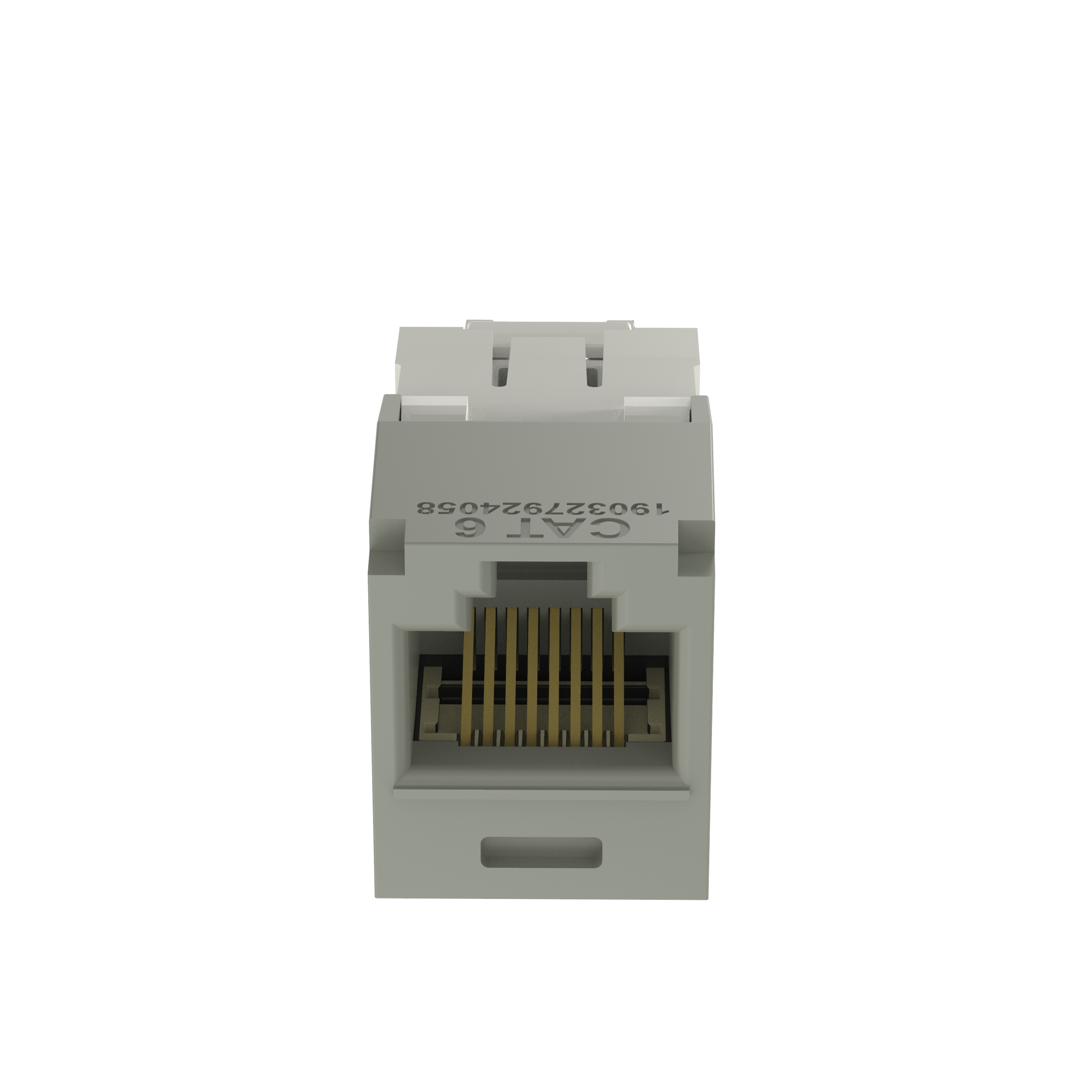 Mini-Com® UTP RJ45 Cat 6 TG Jack Module, IG