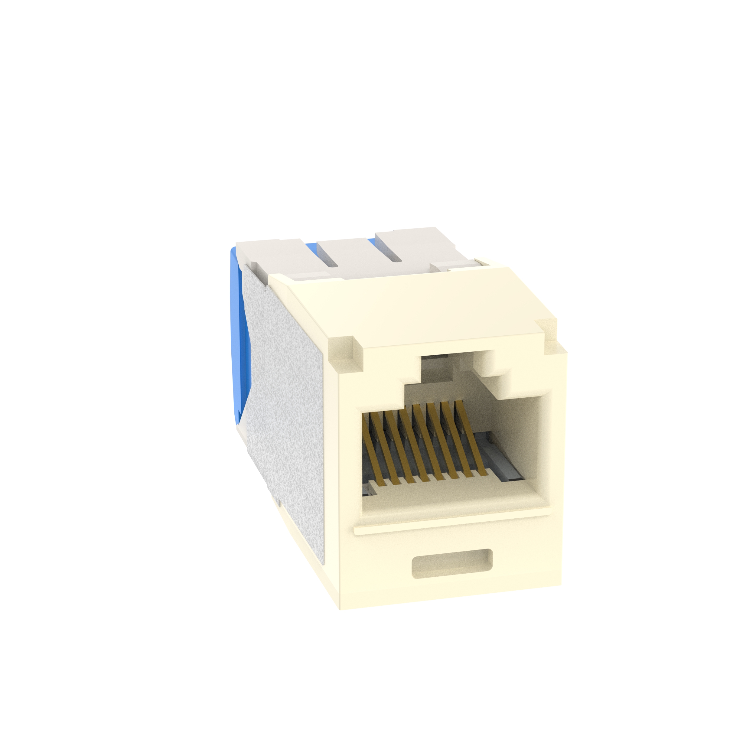 Mini-Com® UTP RJ45 Cat 6A TG Jack Module, EI