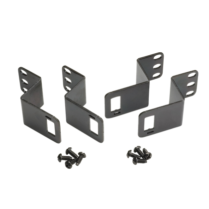 Mounting Brackets for WMPV Managers, Black, 3.71 in. Width