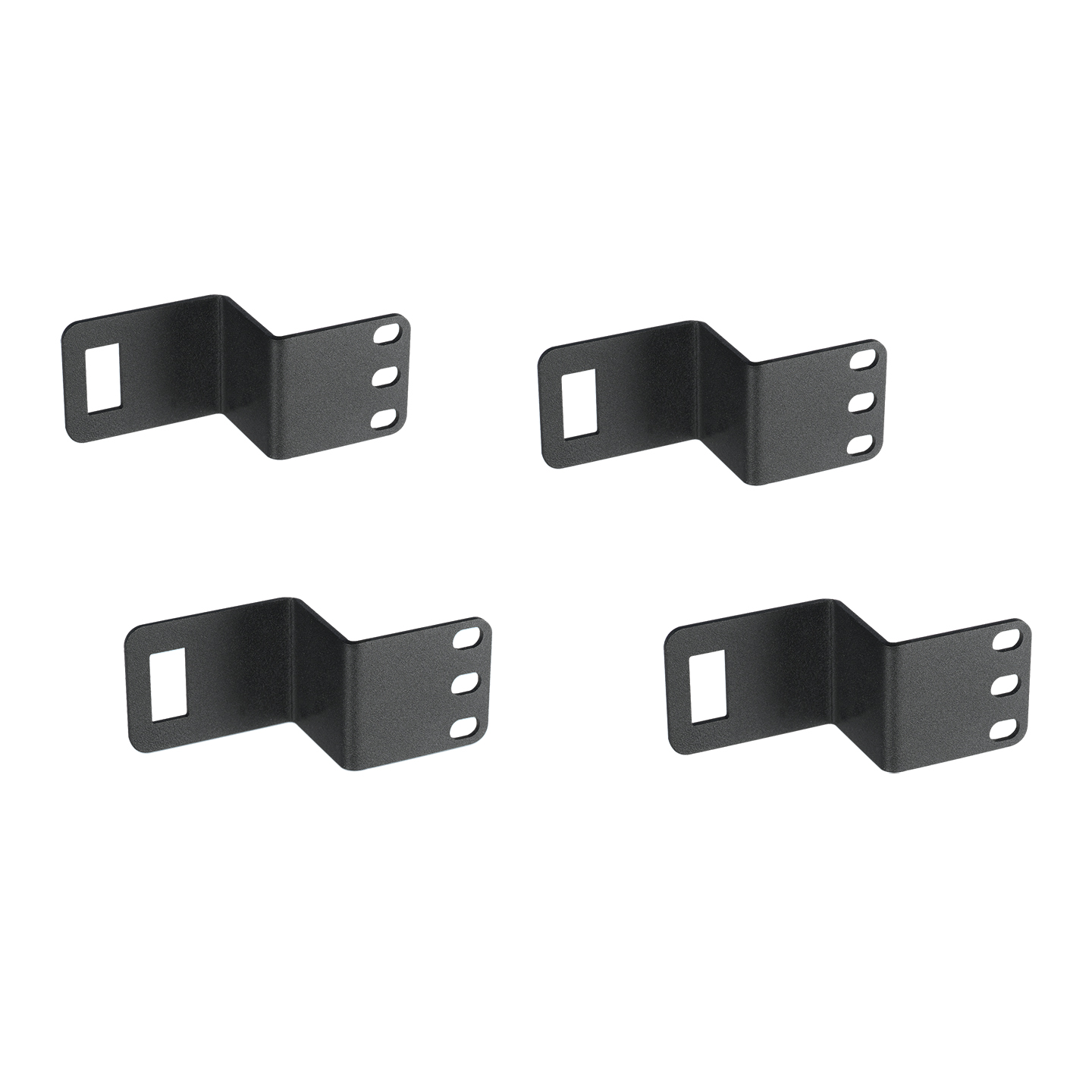 Mounting Brackets for WMPV Managers, Black, 4.2 in. Width