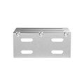 Narrow Wall Termination Bracket for Wire Basket System
