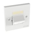 NetKey® 86mm x 86mm Sloped Faceplate