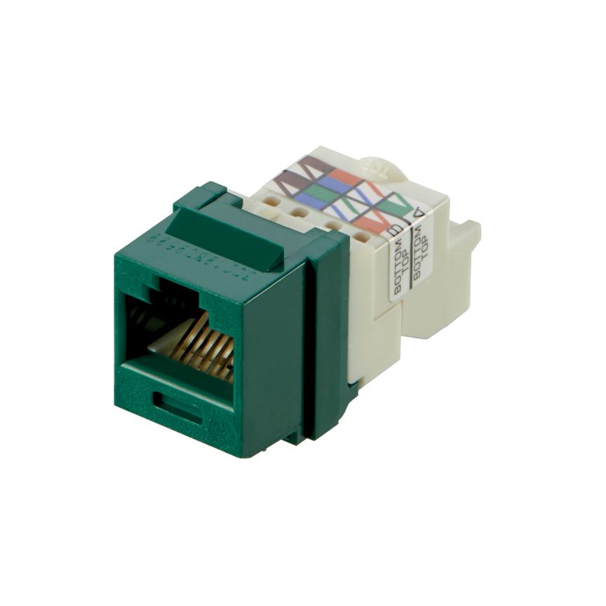 NetKey Cat 6 TP Jack, Green