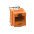 NetKey® Category 6 UTP RJ45 Punchdown Keystone Jack Module