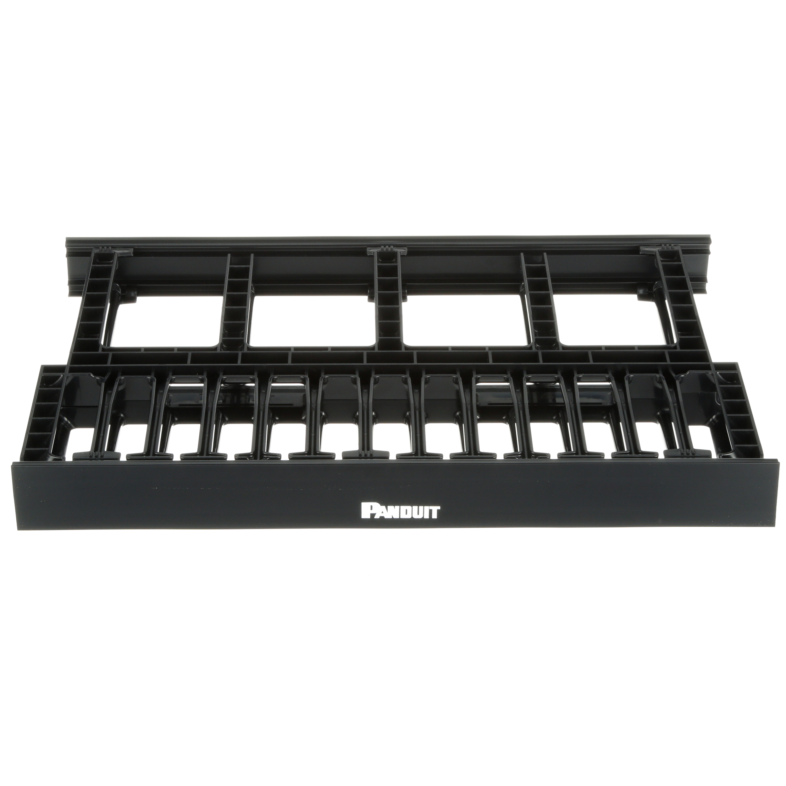 NetManager™ HC Horizontal Dual-Sided Manager, 1RU, Black