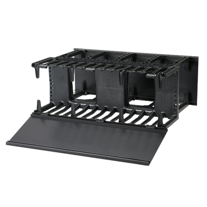 NetManager™ HC Horizontal Dual-Sided Manager, 4RU, Black