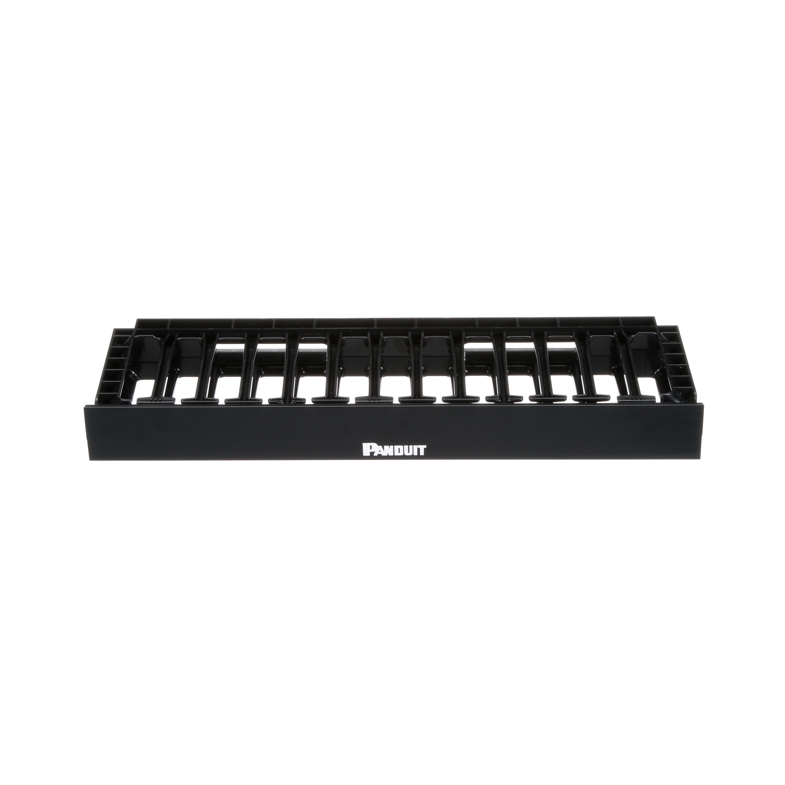 NetManager™ HC Horizontal Single-Sided Manager, 1RU, Black