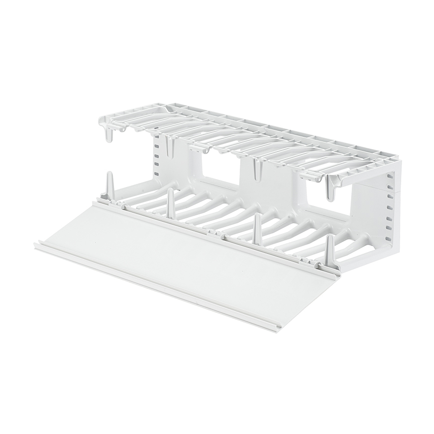 NetManager™ HC Horizontal Single-Sided Manager, 3RU, White
