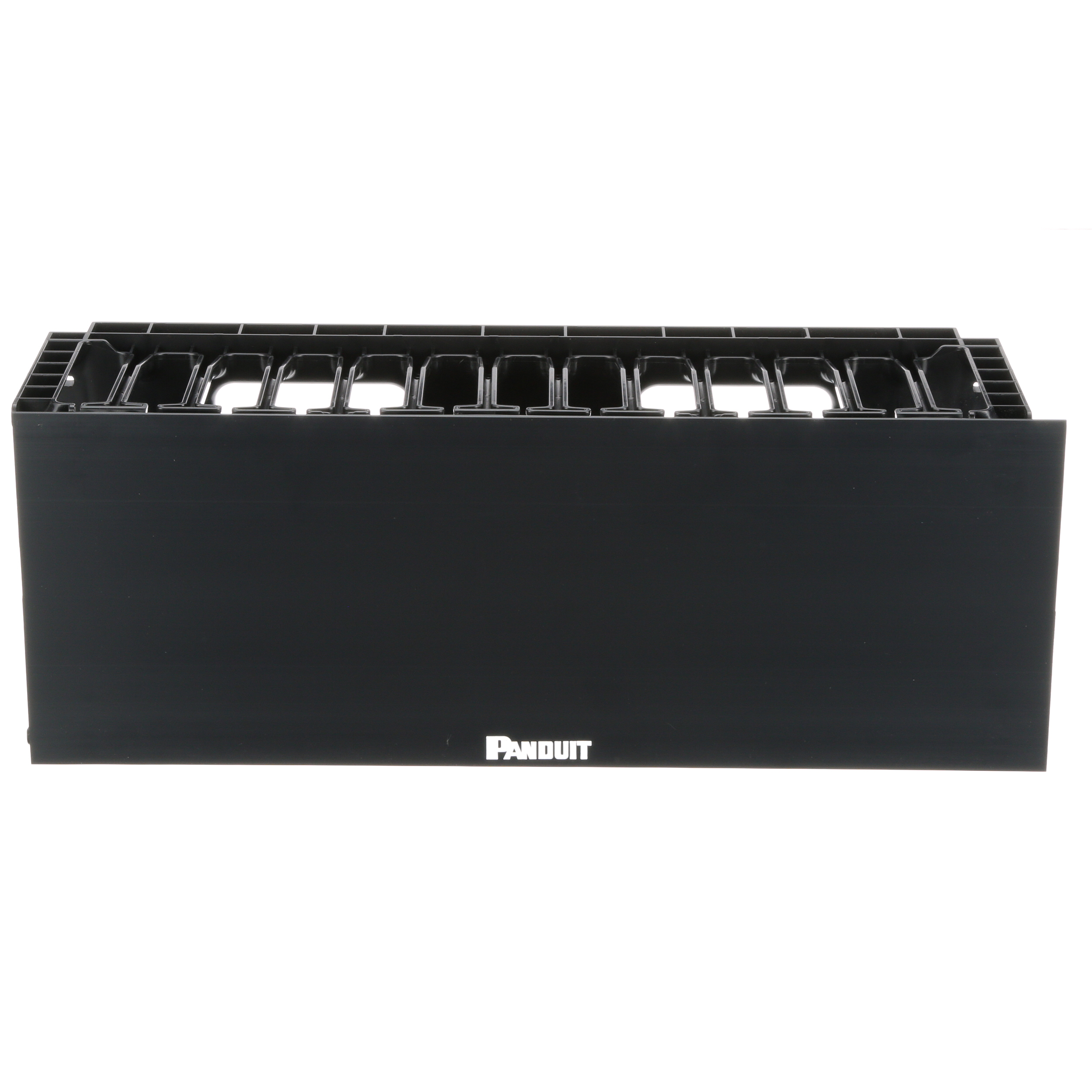 NetManager™ HC Horizontal Single-Sided Manager, 4RU, Black