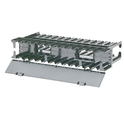 NetManager™ Horizontal Dual-Sided Manager, 2RU, 9.7 in. Depth