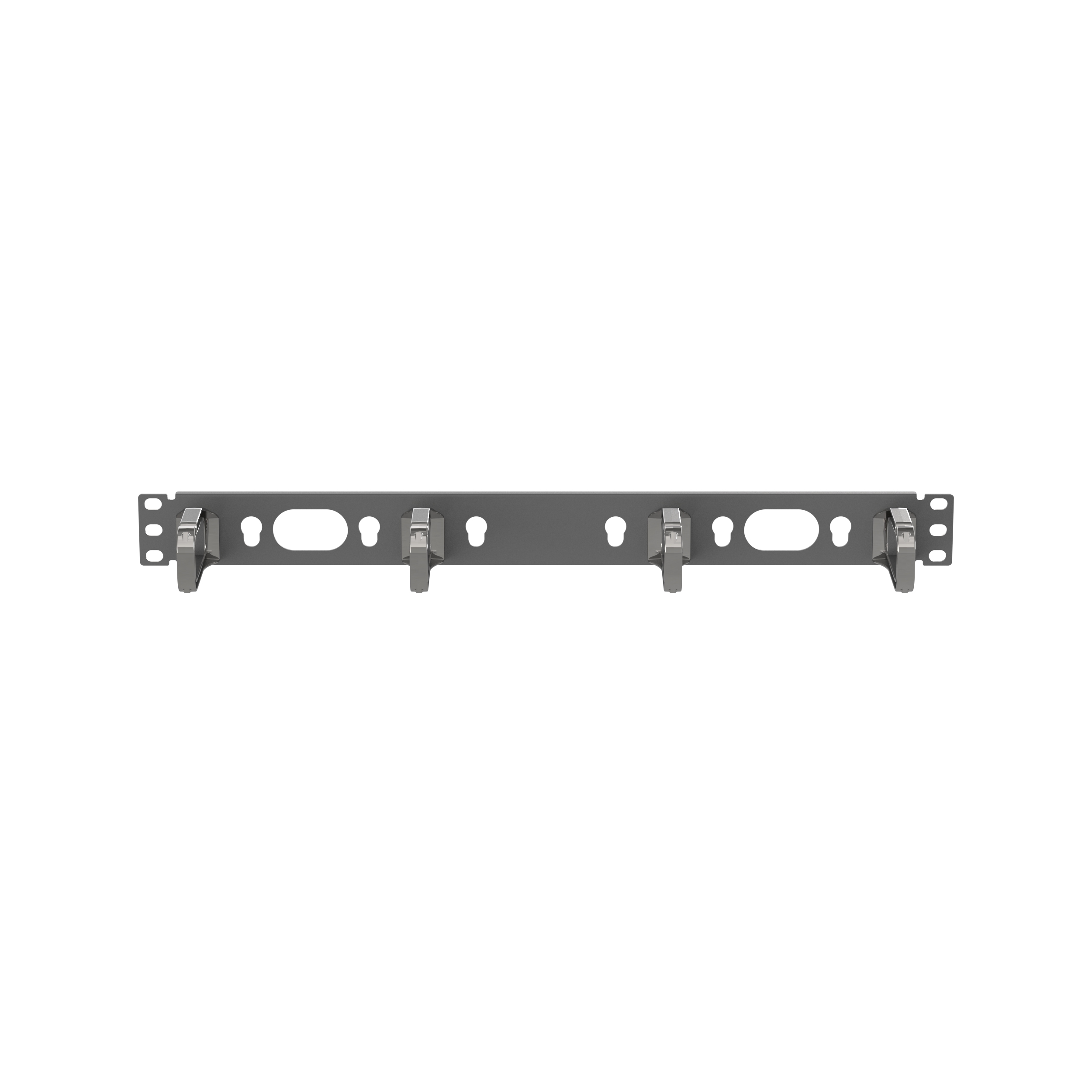 Open-Access™ Horizontal Single-Sided Manager, 1RU, 3.4 in. Depth