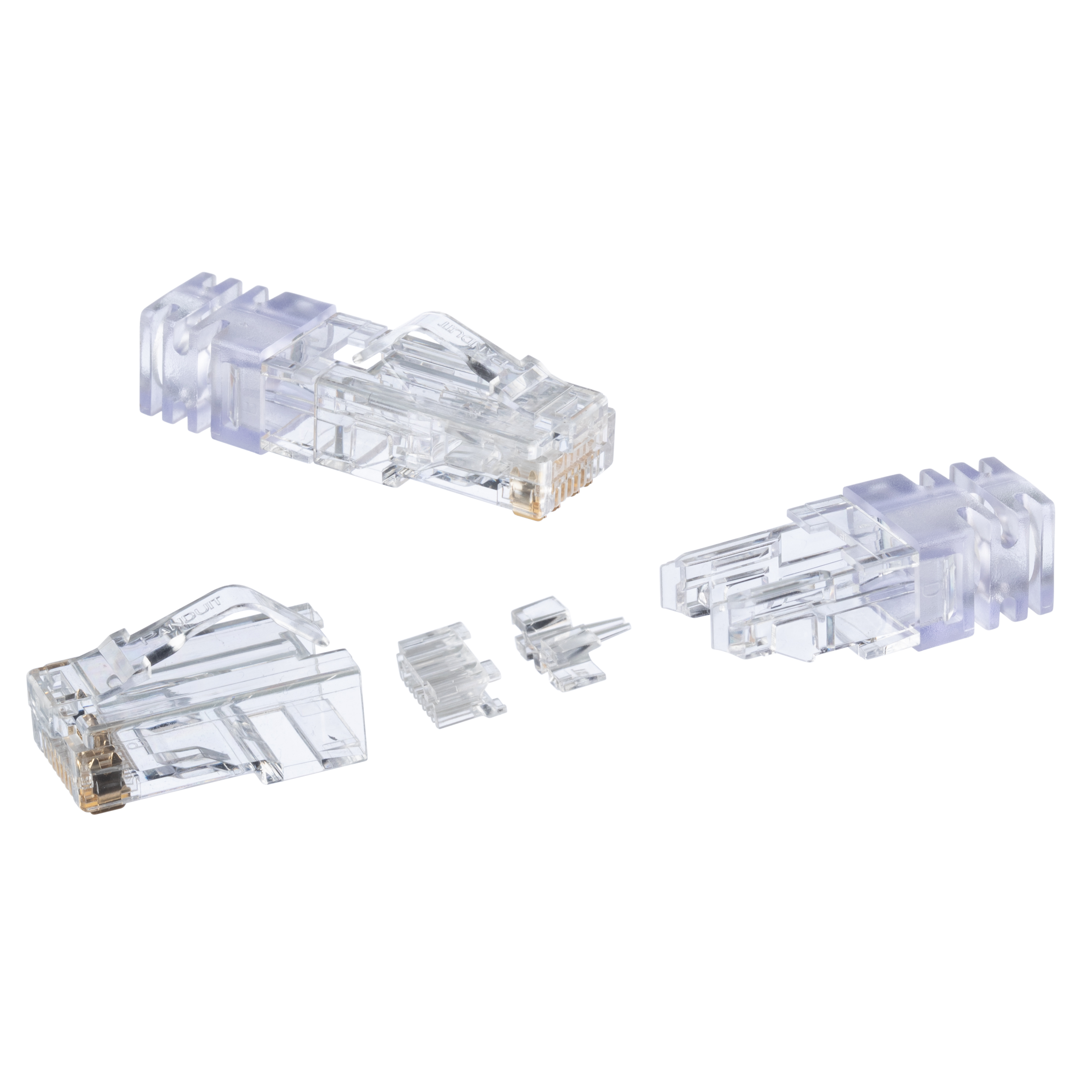 Pan-Plug® for Plenum Vari-Matrix Cable, Cat 6A, 23 AWG, 100 Pack