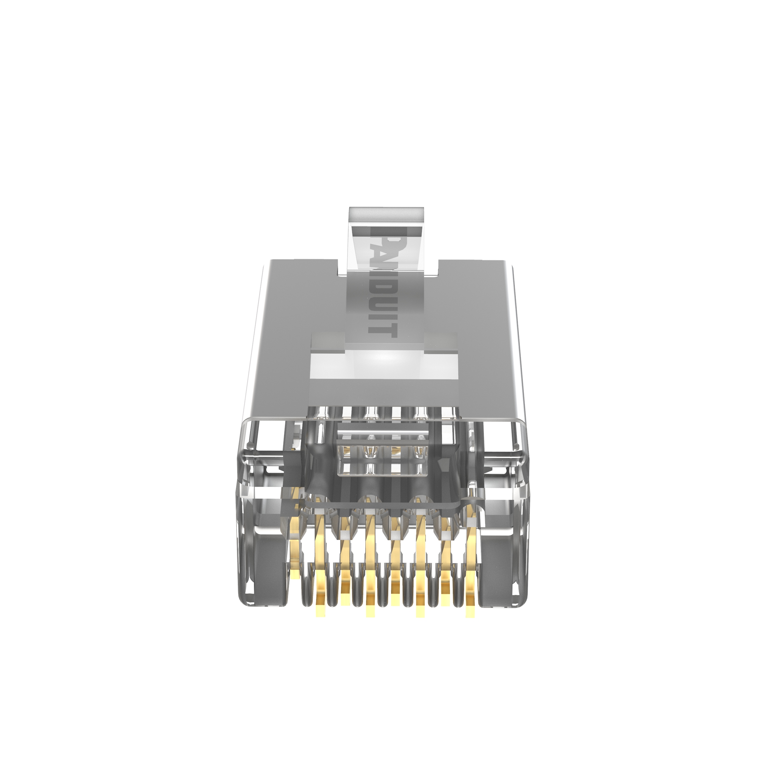 Pan-Plug® Modular Plug, Category  5e, 24-26 AWG, Shielded, 100 Pack