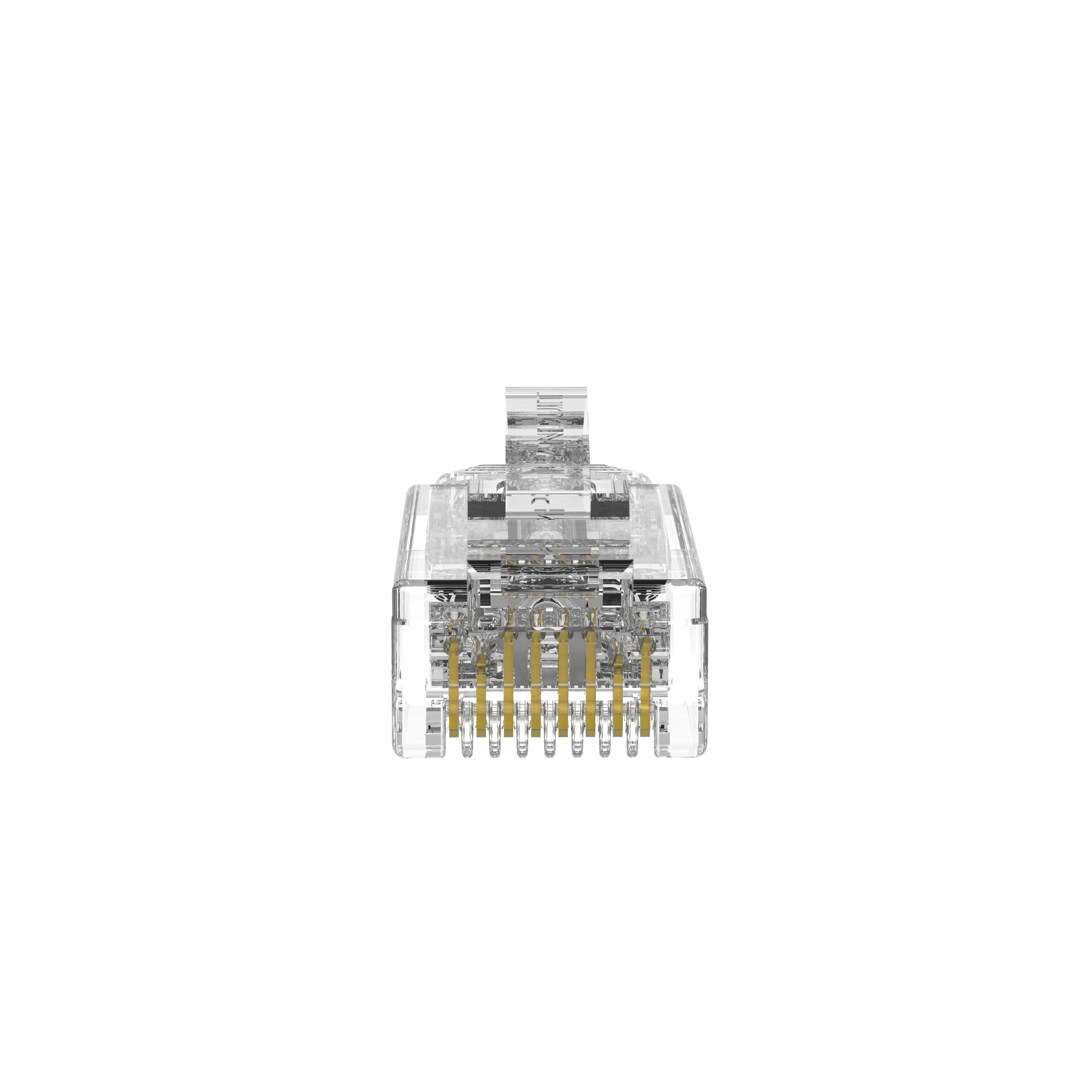 Pan-Plug® Modular Plug, Category  6/6A, 28 AWG, 100 Pack