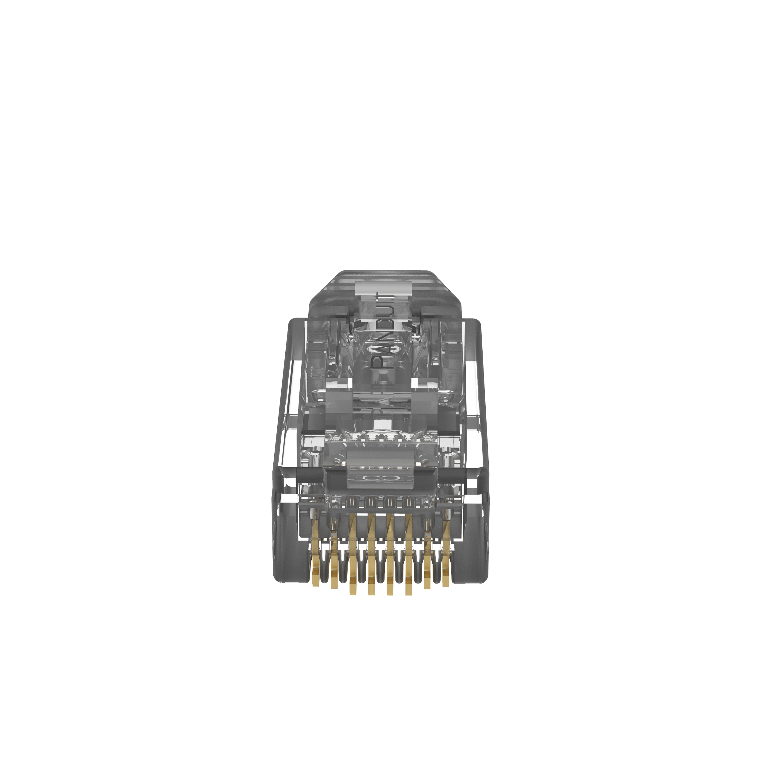 Pan-Plug® Modular Plug with Boot, Category  5e, 28 AWG, 1000 Pack