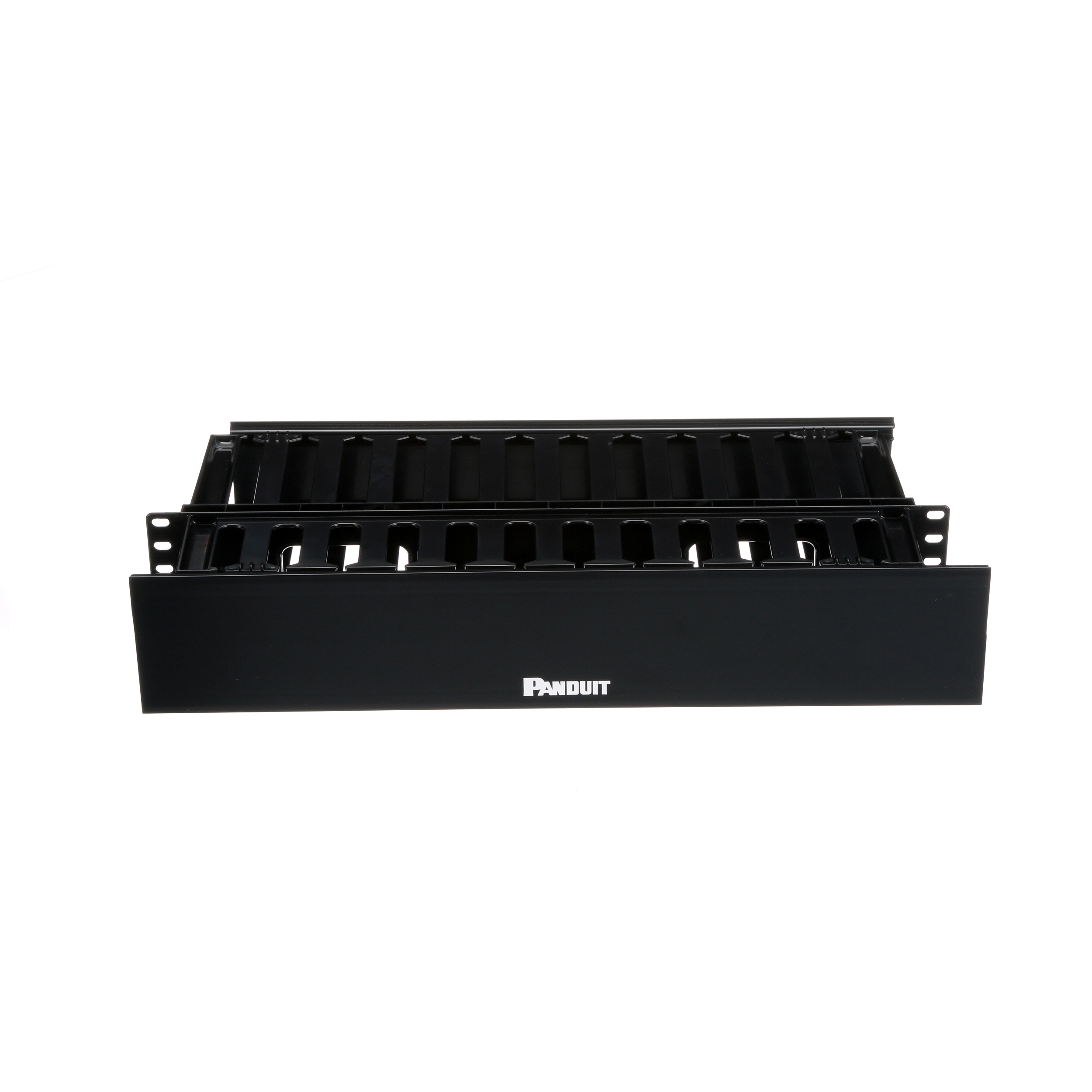 PatchLink™ Horizontal Dual-Sided Manager, 2RU, 8.9 in. Depth, Clips