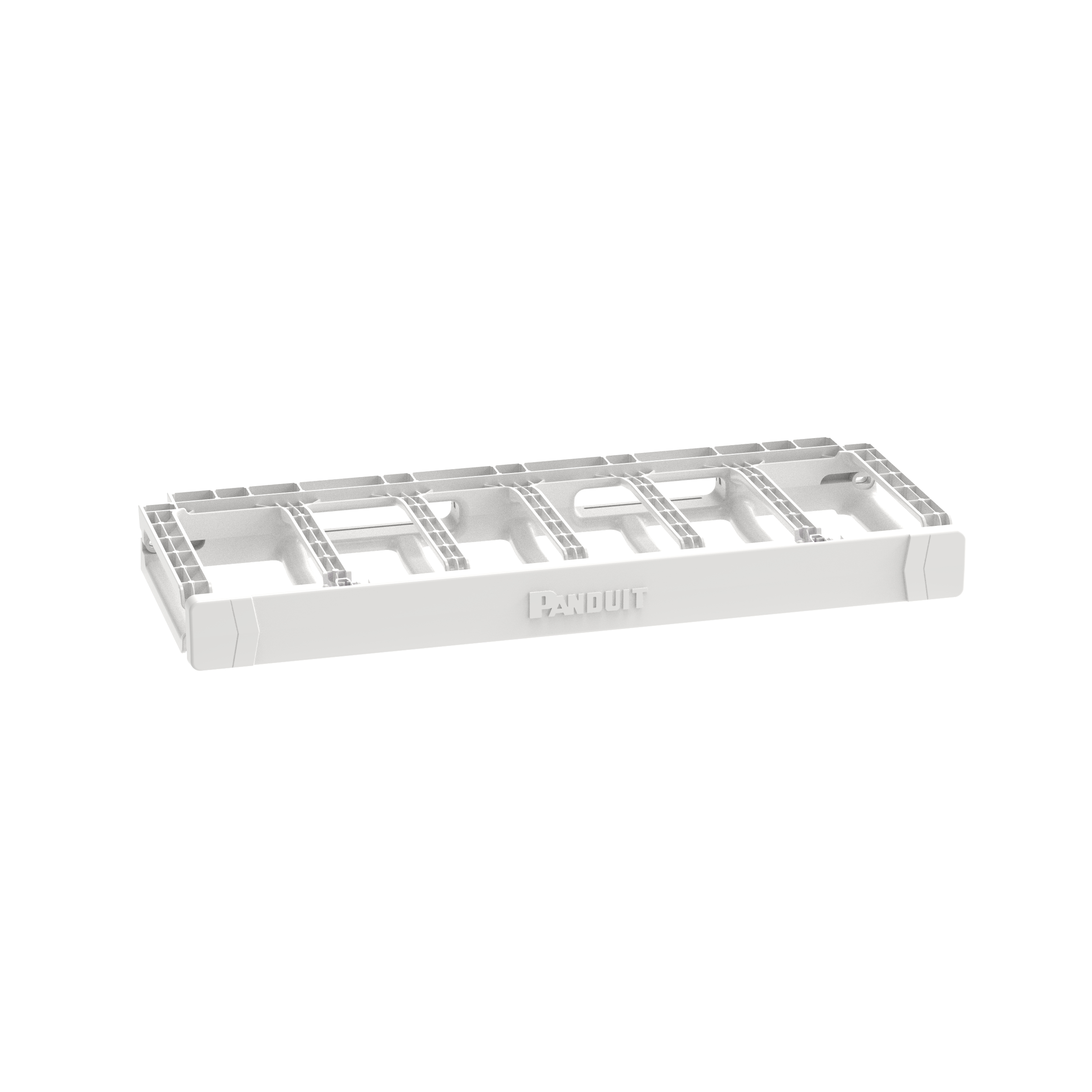 PatchRunner™ 2 Horizontal Single-Sided Manager, 1RU, White
