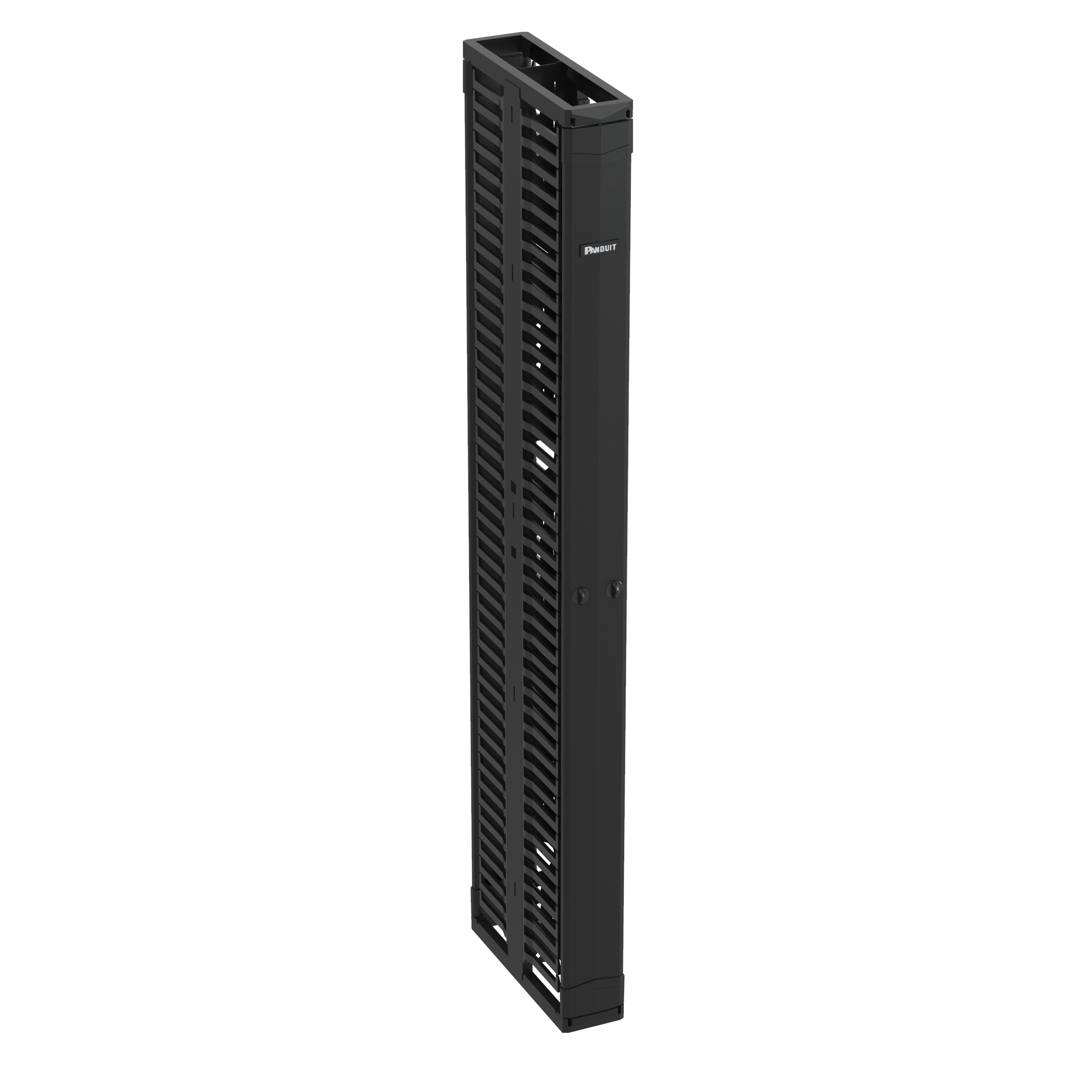 PR2V Vertical Dual-Sided Manager, 45RU, 6 in. Wide, Black
