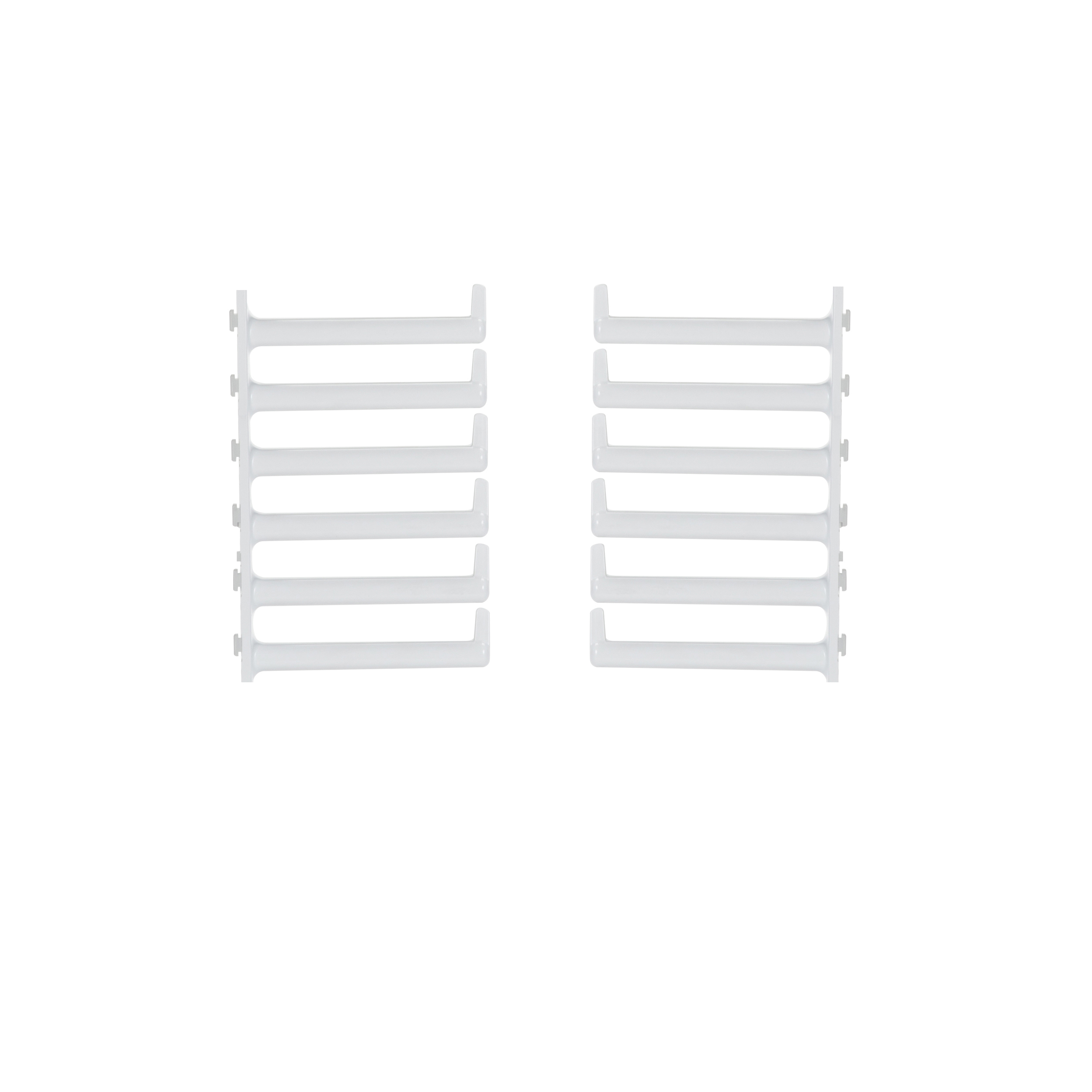Replacement Finger Section Kit for 52 RU PR2V/PE2V Managers, 6 RU, White