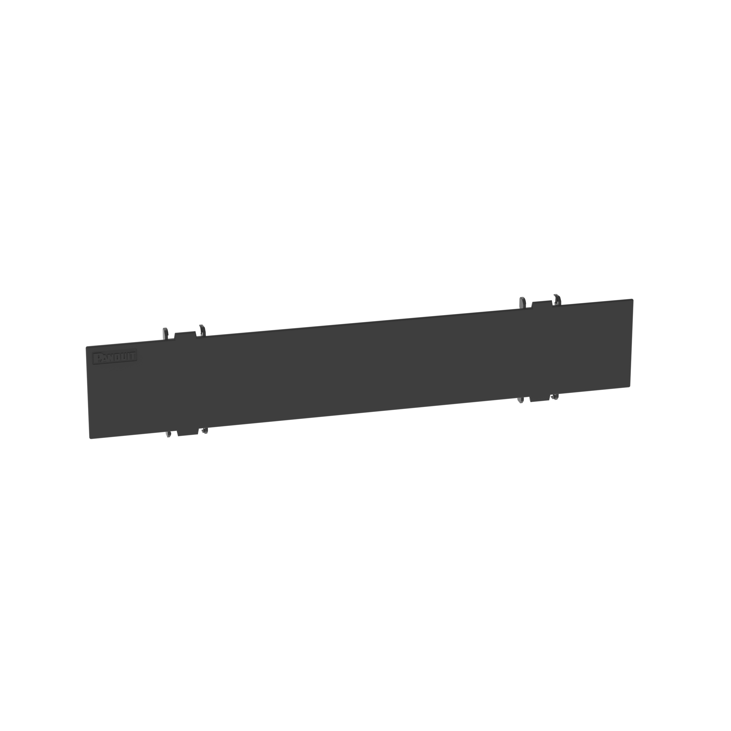 Replacement Front Cover for NCMHF2/NCMH2, 2 RU, Black