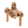 StructuredGround™ Bronze Direct Burial Grounding Clamp