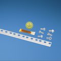 StructuredGround™ Grounding Strip Kit for Threaded Rail Fasteners