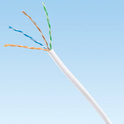 TX5e™ Copper Cable, Cat 5e, 24 AWG, U/UTP, CMP, White