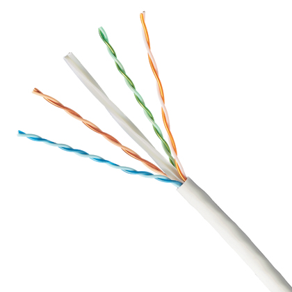 TX6000™ Copper Cable, Cat 6, 23 AWG, U/UTP, LSZH, White