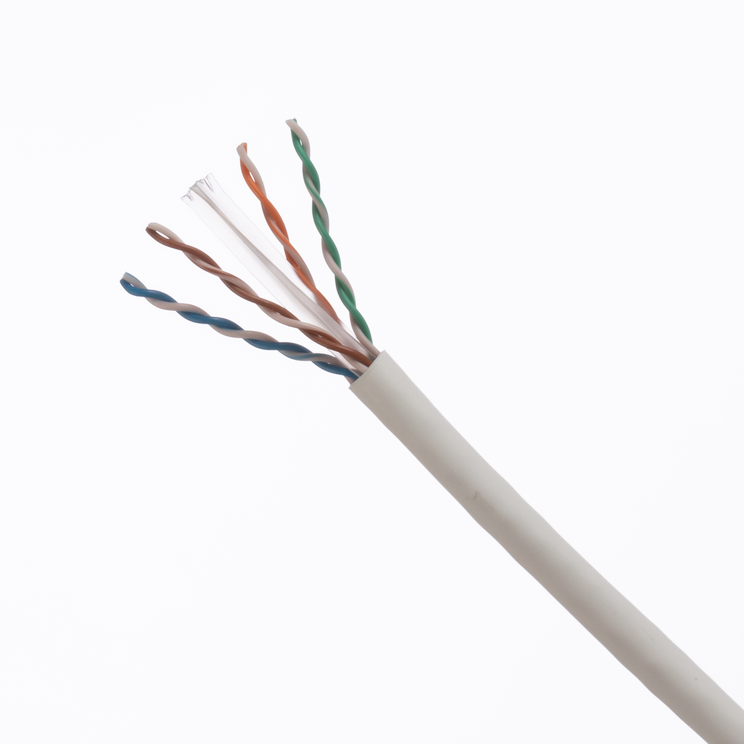 TX6500™ Copper Cable, Cat 6, 23 AWG, U/UTP, CMP-LP, Int'l Gray