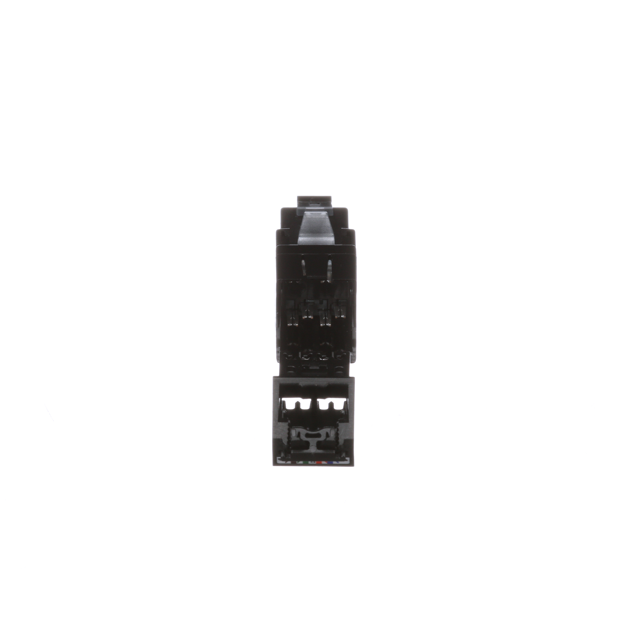 TX6A Cat 6A Angled UTP RJ45 Field Term Plug, 22-26 AWG